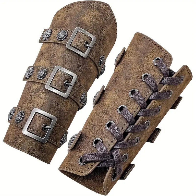 medieval double pauldron leather chest - Temu